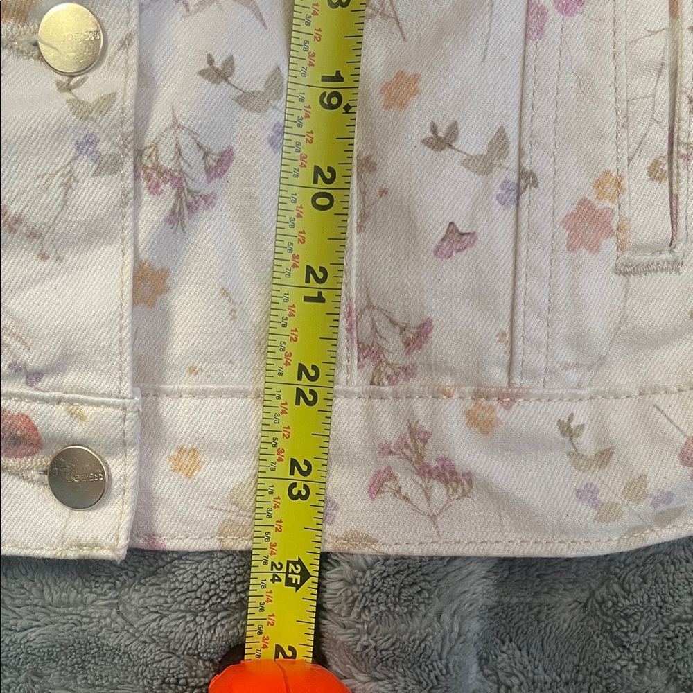 Joe's The Boyfriend Floral Denim Jacket - Picture 8 of 14
